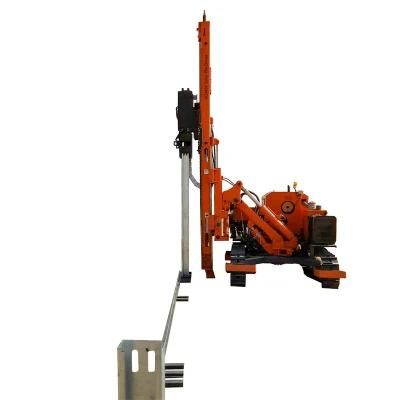 Hydraulic Solar Pile Driver Use for Photovoltaic System Installation