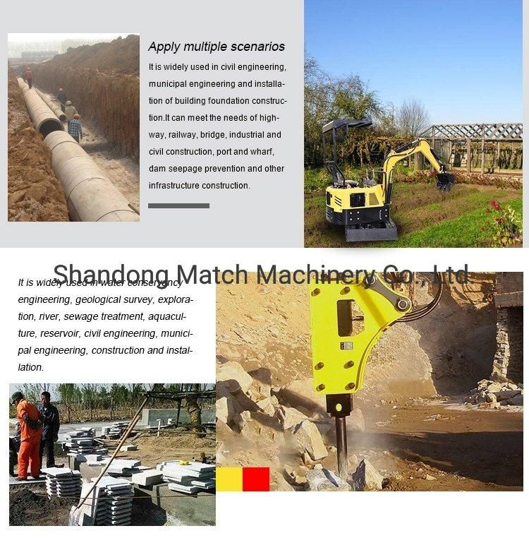 4000kg Digging Machinery Excavator Hydraulic Crawler Excavator Agricultural Hydraulic Excavator