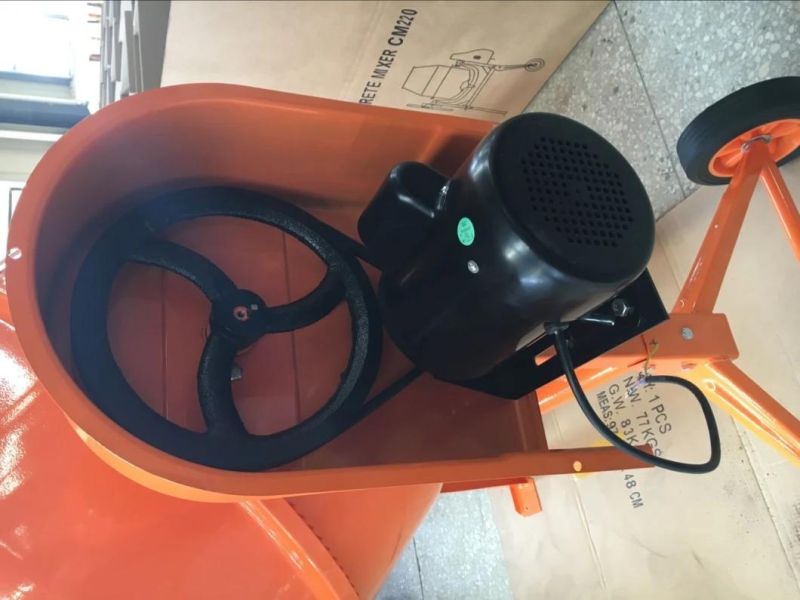 350L 220V China Manufacturer Electric Stationary Stucco Concrete Mixer