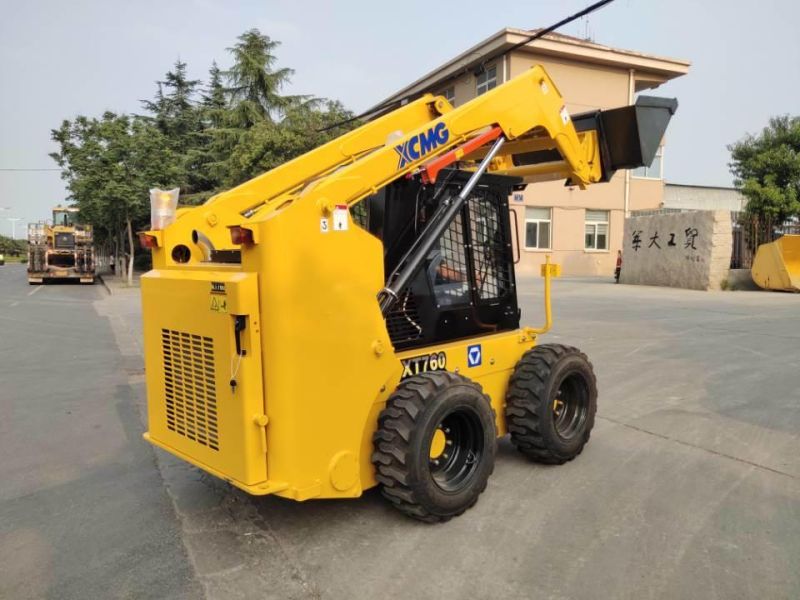 Mini Xc760K Skid Steer Loader with Air Condition