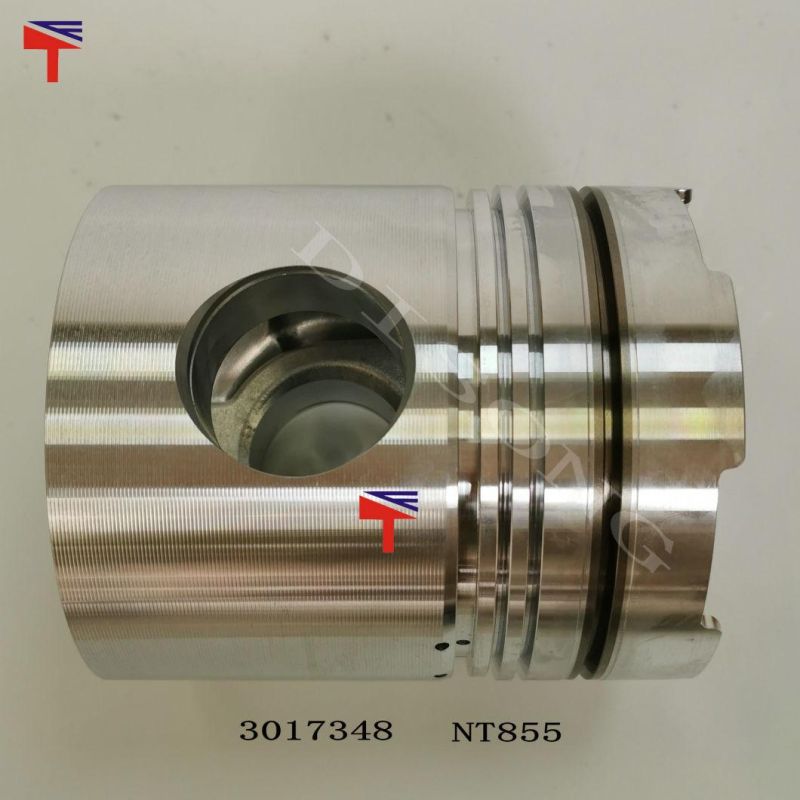 High-Performance Diesel Engine Engineering Machinery Parts Piston 3017348 for Engine Parts Nt855 Generator Set