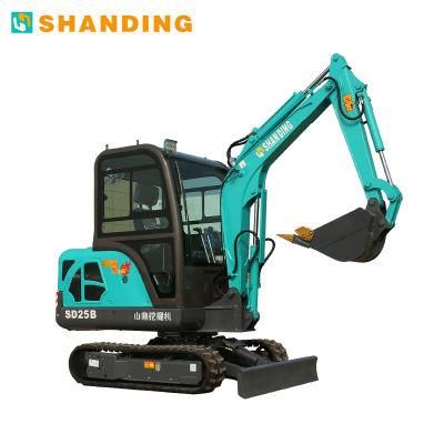 China 2.5t Agricultural Machinery Excavator