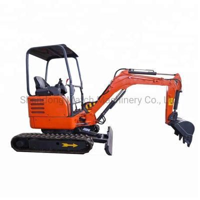 1.8tons 0.045cbm Machinery Engines Mini Excavator Gardening Machinery Digger