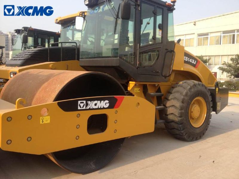 XCMG Road Construction Machinery 14 Ton Single Drum Vibratory Road Roller Xs143j China Compactor Price