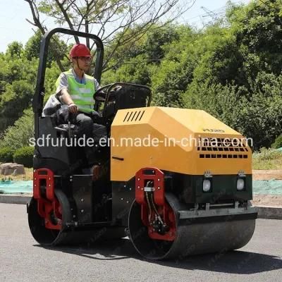 Double Drum Vibratory Roller Soil Compactor Roller Road Roller Manufacturer Fyl-900