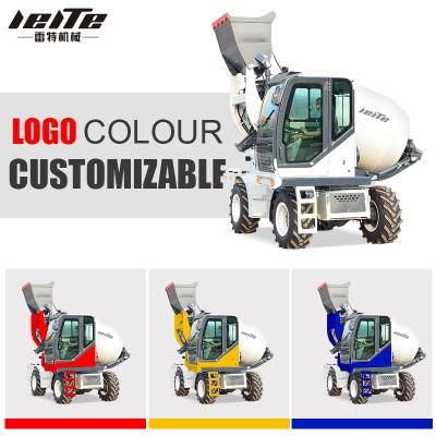 Self-Loading Concrete Mixer Price of Concrete Mixer Machine Manufacturing Plant Online Support Retail Engine Farms