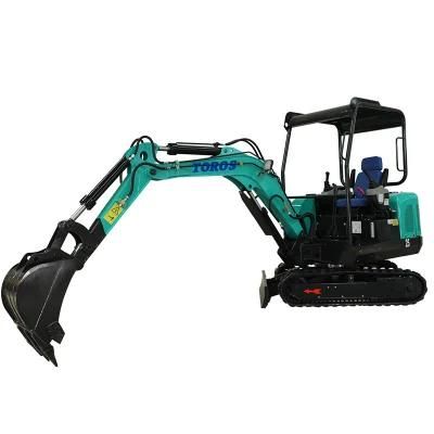 Hot Sale China 2.2 Ton 2200kg Cheap Yanmar Engine Mini Cabin Excavator Digger with Quick Hitch/Hydraulic/Crawler/CE/Diesel Gasoline