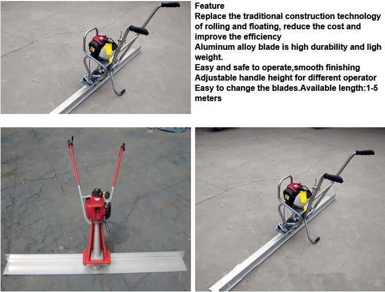 Vibratory Floor Leveling Surface Finishing Machine /Vibrating Concrete Screed