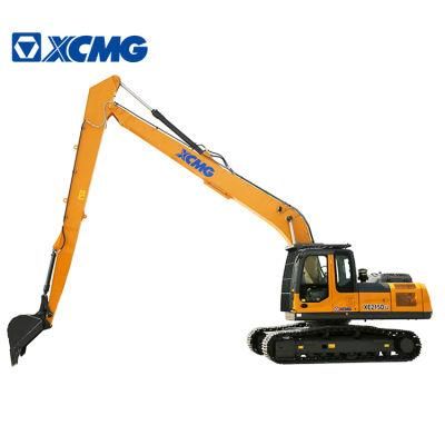 XCMG Official Xe215dll New Long Reach Arm Boom Crawler Excavator Price for Sale