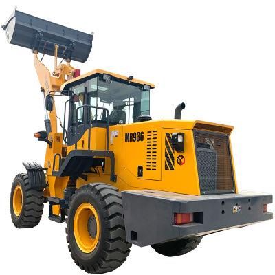 Mountain Raise Mr936 Standard 3ton 2cbm Load Heavy Wheel Loader
