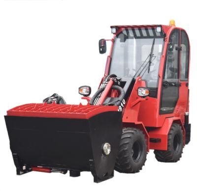 Germany Hot Sale Euro V Mini 4X4 Wheel Loader with Attachments