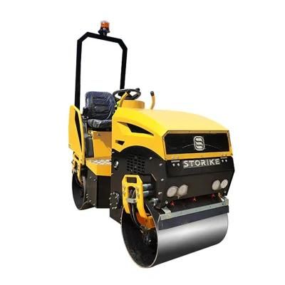 Gasoline/Diesel Compactor Road Rolling Machine Single/Double Drum Vibratory/Static Road Roller Manufacturer Price