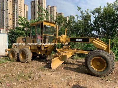 High Efficiency Used Motor Grader Cat 140h/Secondhand Caterpillar 140g/140K/14G/14h/16g Grader