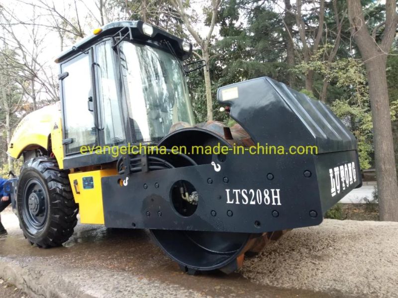 8000kg Small Hydraulic Single Drum Road Roller Lts208h