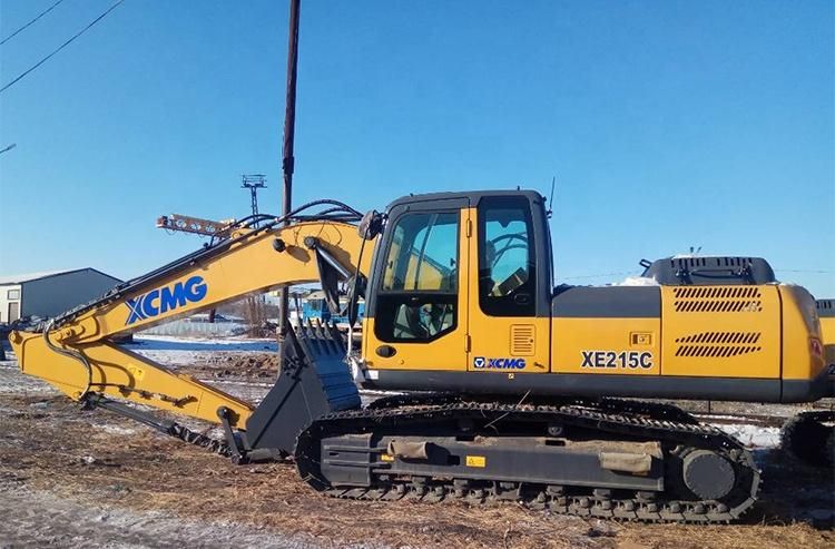 XCMG Excavators Machine Excavator Xe215c 20 Ton China New RC Hydraulic Crawler Excavators for Sale