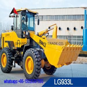 China Construction Heavy Duty Machine 3 Ton Front End Wheel Loader LG933L