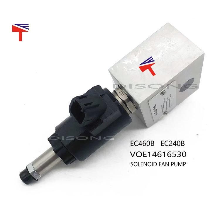 Ec460b Ec240b Hydraulic Fan Valve Solenoid Fan Pump Voe14616530