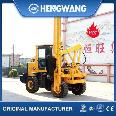 Multifunction Highway Guardrail Hydraulic Vibratory Hammer Pile Driver