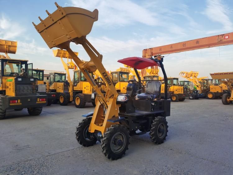 Compact Garden Loader 600kg Mini Wheel Loader with CE