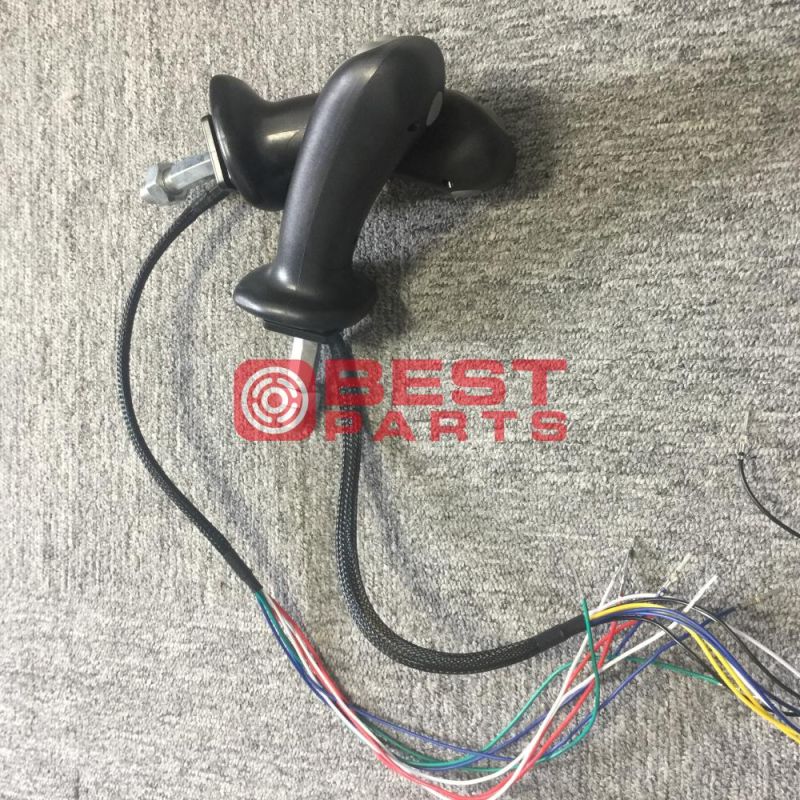 Excavator Joystick Handle 357947 07258386 with 4 Buttons 4 in 1 Front 3 Back 1