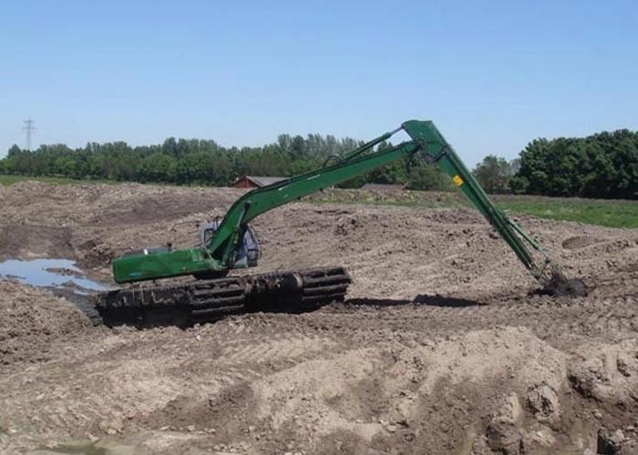 8ton 55kw Hydraulic Crawler Amphibious Excavator