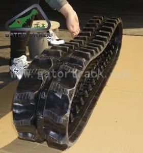 180*72*39 Dm10m (HINOWA) Kx21 (KUBOTA) Rqg12 (PLATFORM BASKET) Excavator Rubber Track