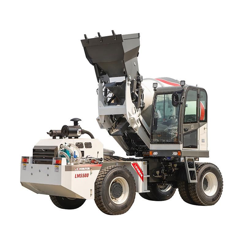 Small Mini Mixer Machine Self Loading Concrete Cement Mixing Truck with Drum Mixer Price