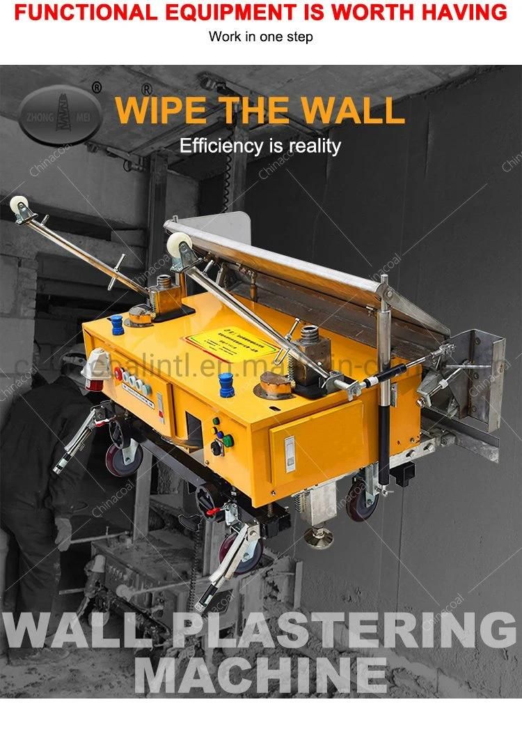 Concrete Building Mortar Mixing Pumping Screeding Grouting Rendering Electric Automatic Cement Spraying Mortar Wall Plastering Machine Price