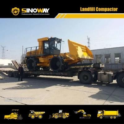 Sinomach 28 Ton Waste Compactor for Landfill Site