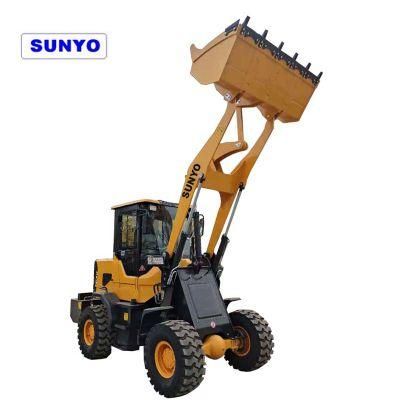 Sunyo Zl932g Model Wheel Loader One Kind Mini Loader Similar with Backhoe Loader and Skid Steer Loader.