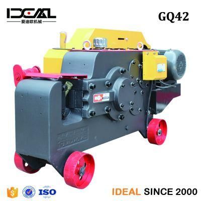 Gq42 3kw Iron Rebar Cutter Steel Bar Cutting Machine