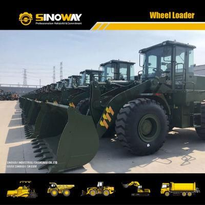 Loading Shovel Loader Sinoway Mini Wheel Loader