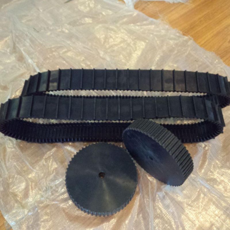76*12.7*120 Mini Robot Rubber Track