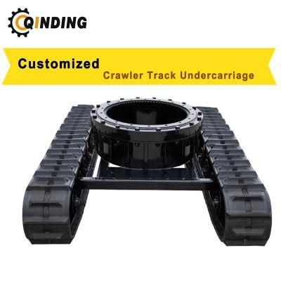 2021 New Products Drilling Rigs Used Crawler Chassis Steel Crawler Track Chassis Rubber Track Complete Overview