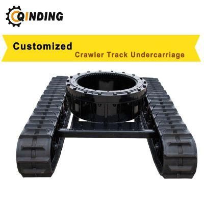 2021 New Products Drilling Rigs Used Crawler Chassis Steel Crawler Track Chassis Rubber Track Complete Overview