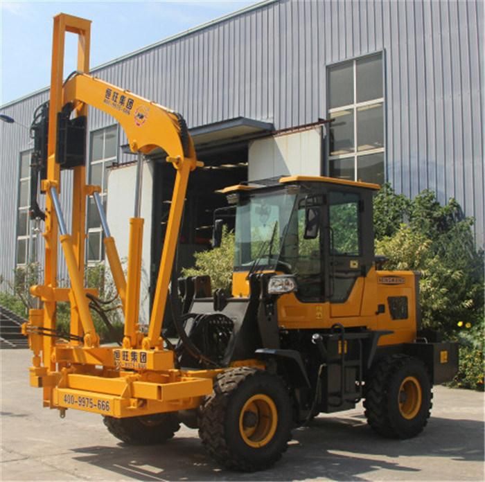 Guardrail Post Pile Driver/Hydraulic Walking Pile Driver with Low Price