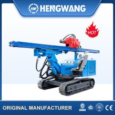 600m Power Head Hydraulic Pile Driver Machine Solar Type