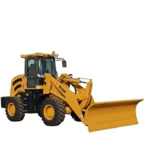 2ton Big 4-Wheel Drive Hydraulic Front End Chinese Used Wheel Loader with CE for Sale