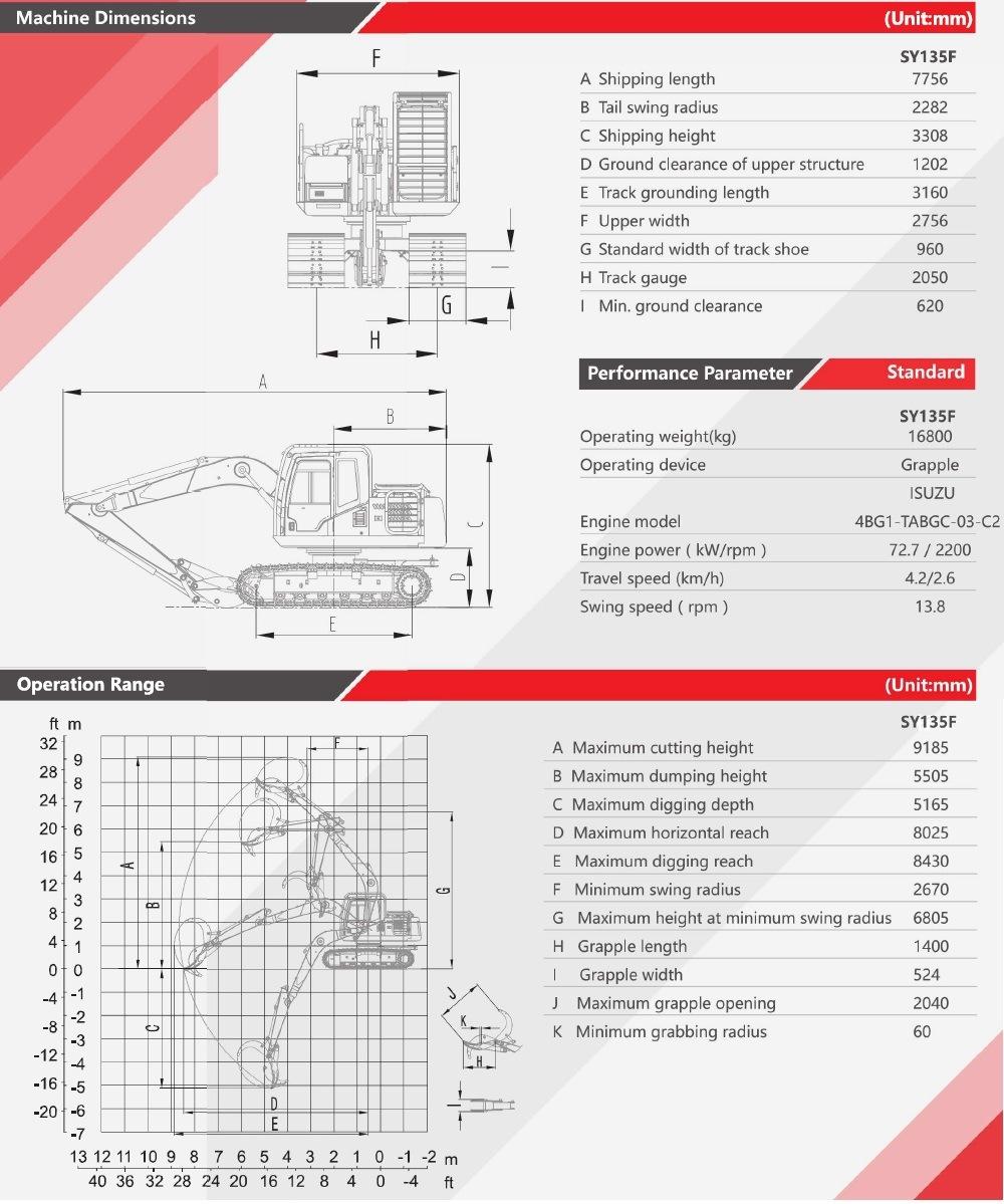 Sany Sy135c Excavator Direct Sales Buy Construction Excavator