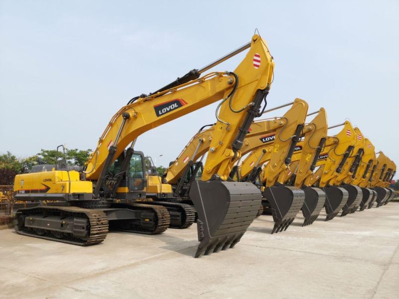 Lovol Fr510e-HD Mining Machine Used Second Hand Crawler Excavator Big Digger Caterpillar Komatsu Hitachi 51 Ton Fr330 480 510 220 260 Excavators for Sale Fr510e