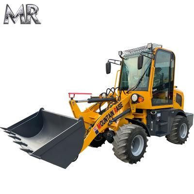 Agriculture Construction Machinery 1 Ton Mini Front End Loader