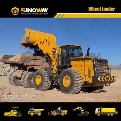 8 Ton Wheel Loader Mine Shovel Wheel Loader with Zf Transmission