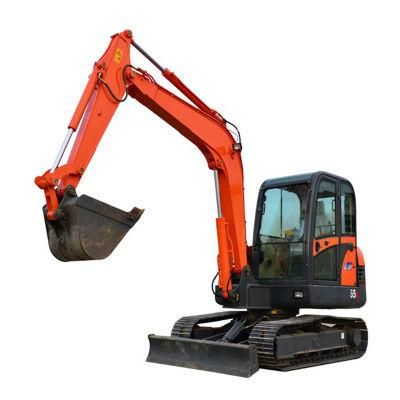 Fw65e Household Trencher Agricultural Small Digging Machine EPA Mini Excavators with Tilting Bucket 1000mm for Sale