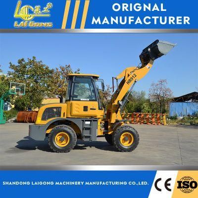 Lgcm CE Certificated 1.2ton Small Articulated Wheel Loader Mini Front End Loader