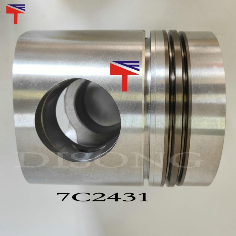 High-Performance Diesel Engine Engineering Machinery Parts Piston 7c2431 for Wheel Loader Engine Parts 3508 3512 3516