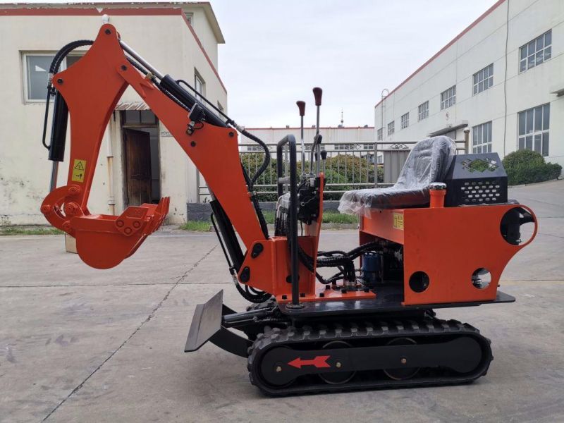 High Quality and Best Price 0.8t Crawler Mini Excavator with Auger for Sale