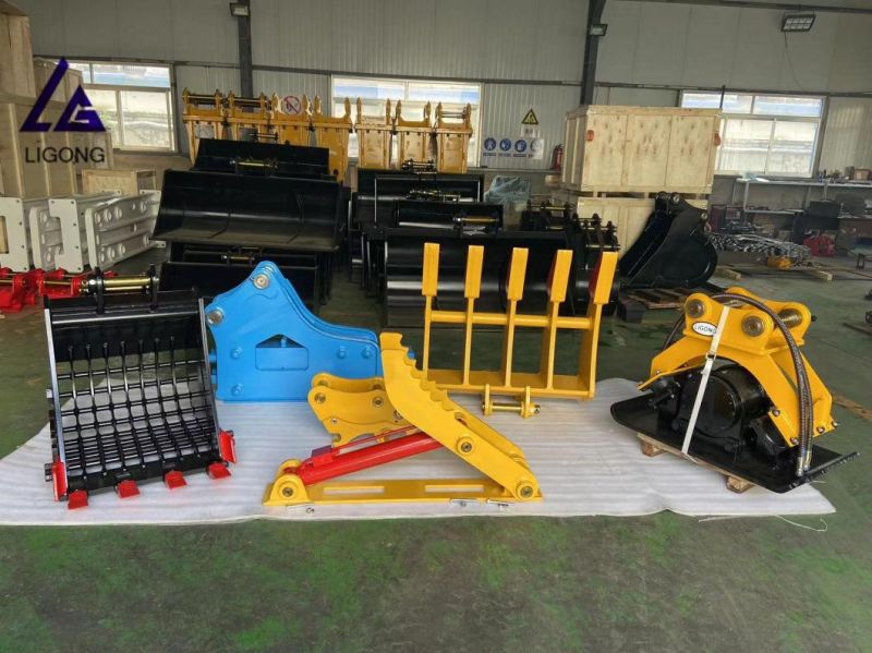 CE 15 Ton-20 Ton Excavator Vibro Plate Compactor for Sale