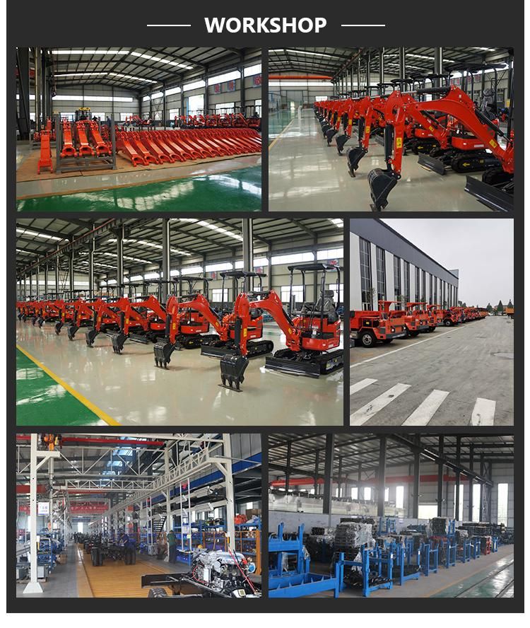 China Cheap and High Quality Factory Direct Sale 1ton Earth Digger Machine