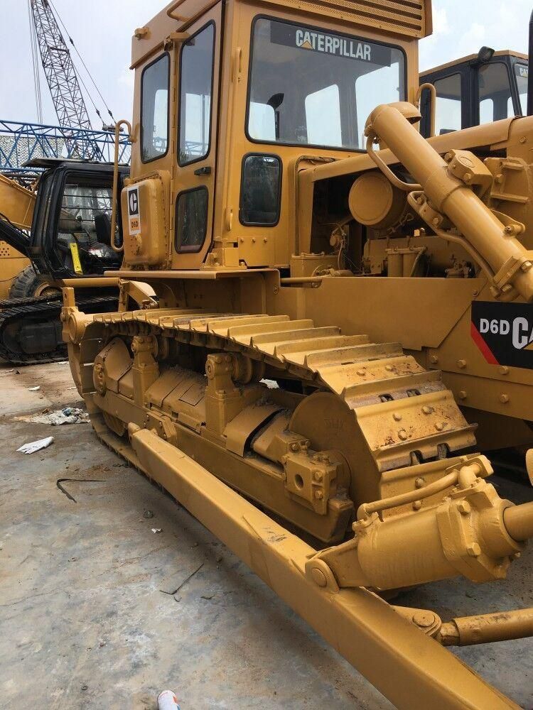 Japanese Crawler Bulldozer Catd6d Refurbished Bulldozer Mechanical Equipment 5t Second Hand Bulldozer