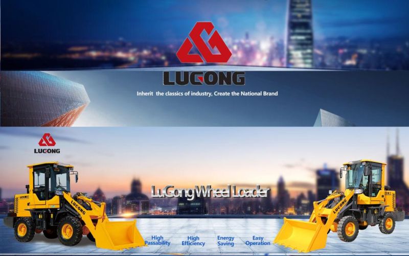 Chinese Brand Lugong Strong Durable Small Mini Wheel Loader L938 with CE Certificate